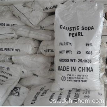 Copos Perlas NAOH Hidróxido de sodio CAS NO 1310-72-2